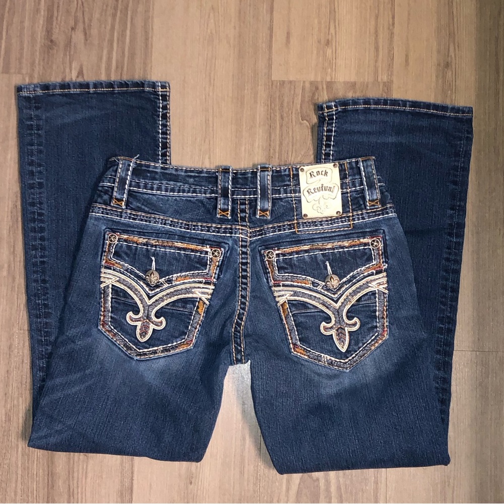 Men’s Rock Revival Slim Boot Jeans
